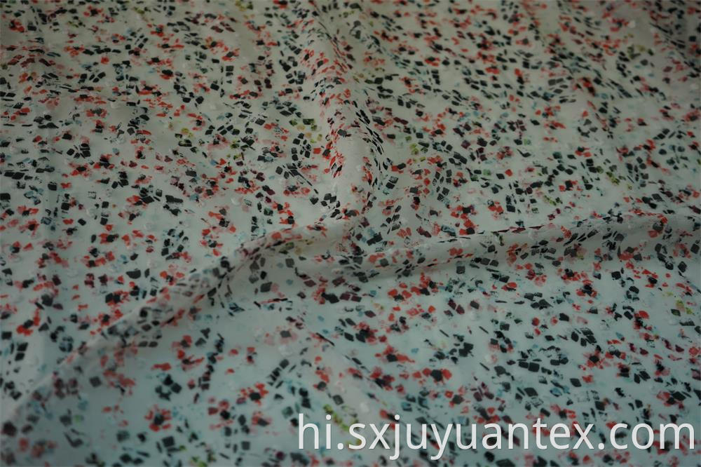 Swiss Dot Printed Chiffon Fabric